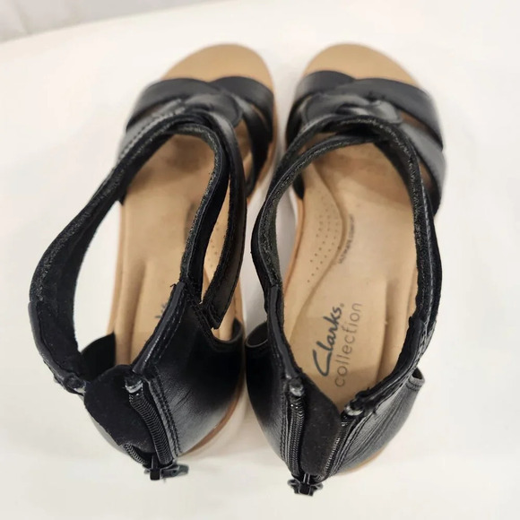 Clarks  Jillian Wedge Rise Sandal Womens 7 - Picture 5 of 8